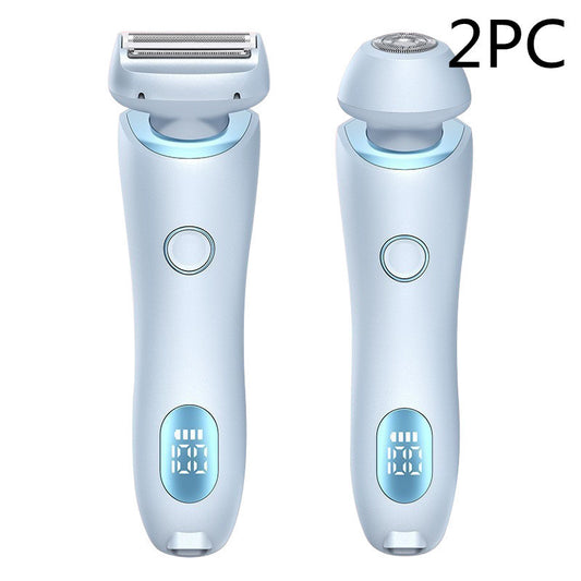 🩷 Glamitup™ 2-in-1 Rechargeable Hair Remover – Smooth, Soft, Effortless Skin